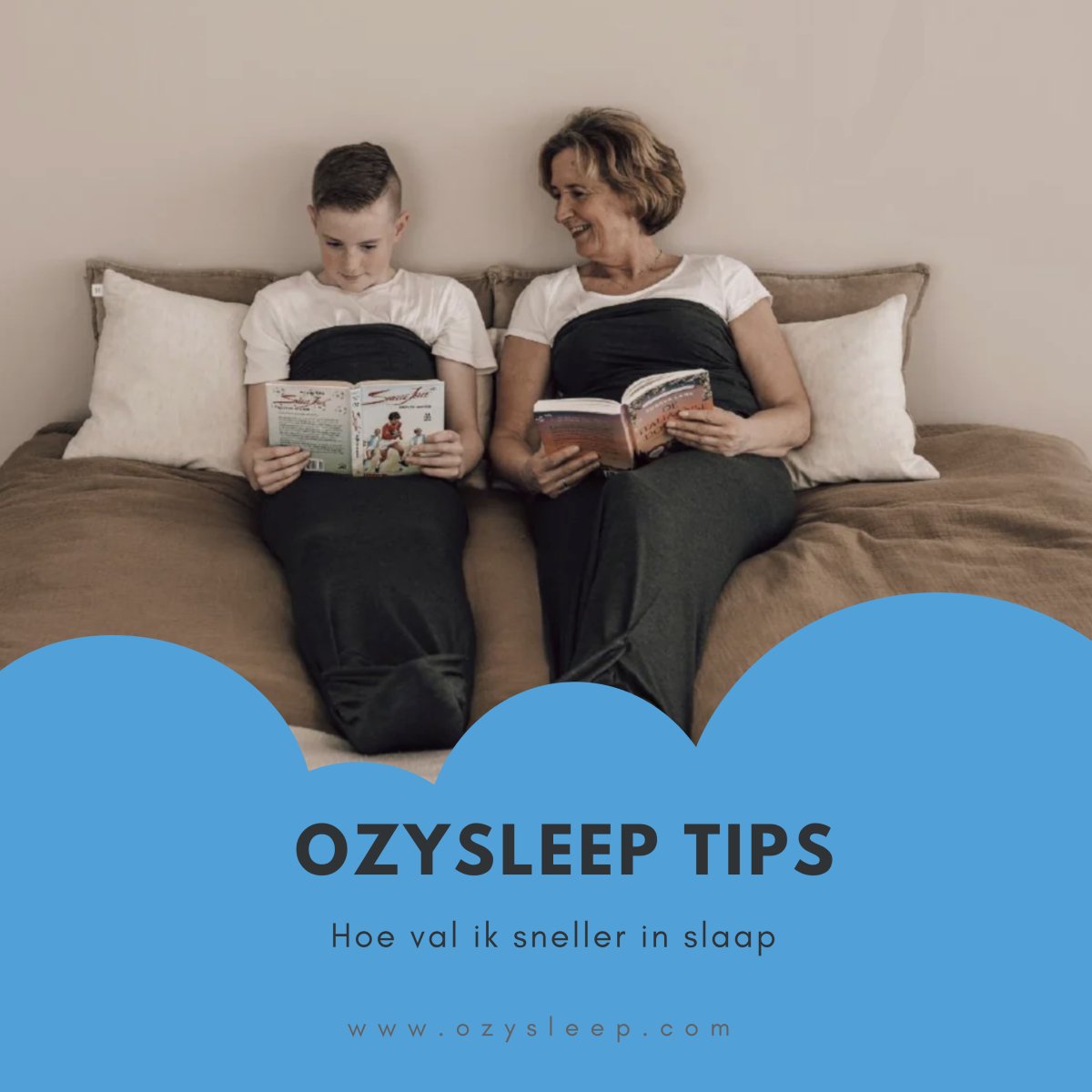 Tips om snel in slaap te vallen! - Ozysleep