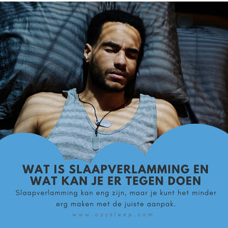 Wat is Slaapverlamming en wat kan je er tegen doen - Ozysleep