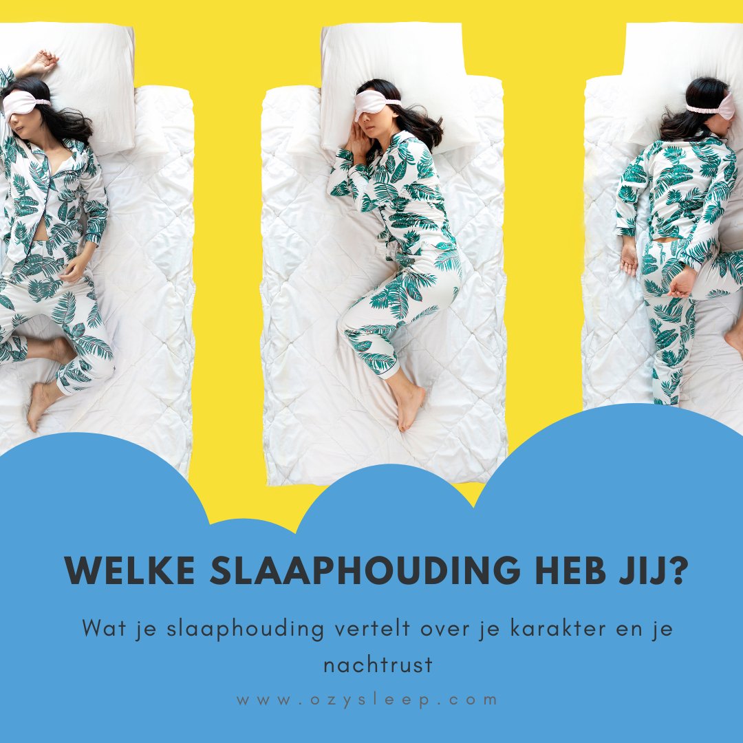 Wat je slaaphouding vertelt over je karakter en je nachtrust - Ozysleep